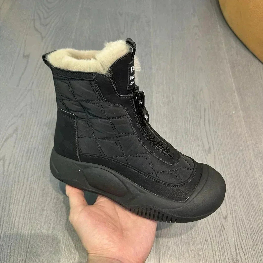 🔥Warm and waterproof retro snow boots🔥