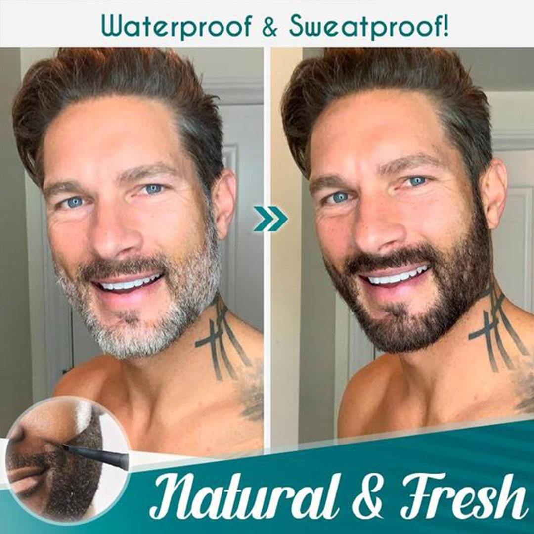 Last Day 49% OFF-Waterproof Beard Filling Pen Kit