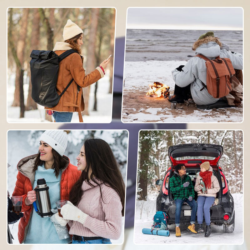 ❄️Winter New🌟Windproof Full Cover Outdoor Riding Mask with Glasses