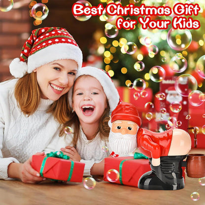 🎅Christmas Big Sale- 50% OFF🎄Funny Santa Bubble Blowing Machine