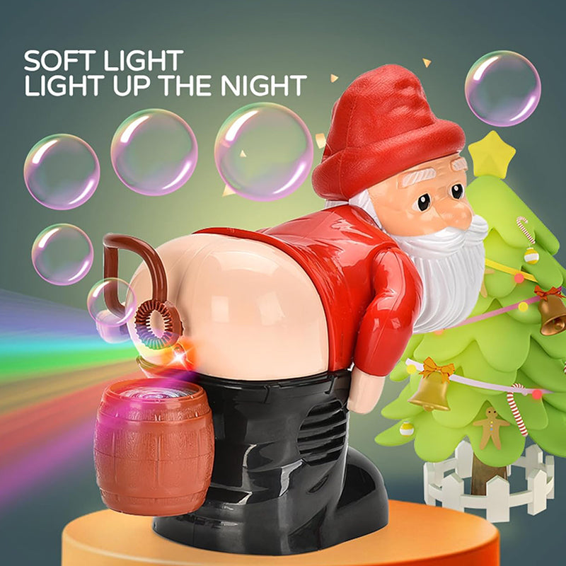 🎅Christmas Big Sale- 50% OFF🎄Funny Santa Bubble Blowing Machine