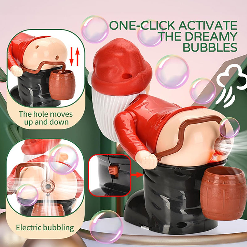 🎅Christmas Big Sale- 50% OFF🎄Funny Santa Bubble Blowing Machine