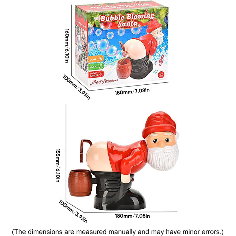 🎅Christmas Big Sale- 50% OFF🎄Funny Santa Bubble Blowing Machine