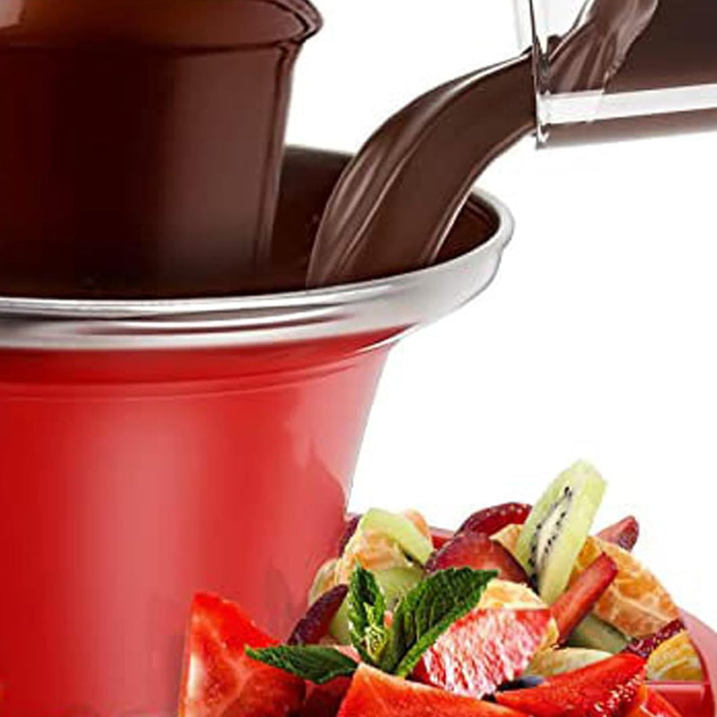 Three-Layer Chocolate Fountain Machine with Detachable Plate