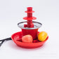 Three-Layer Chocolate Fountain Machine with Detachable Plate