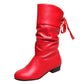 🎁Hot Sale 49% OFF⏳Women's Lace-Up Chunky Heel Mid-Calf Boots
