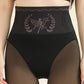 Women's High-Waist Plush-Lined Tummy Control Sheer Tights