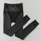 Women's High-Waist Plush-Lined Tummy Control Sheer Tights