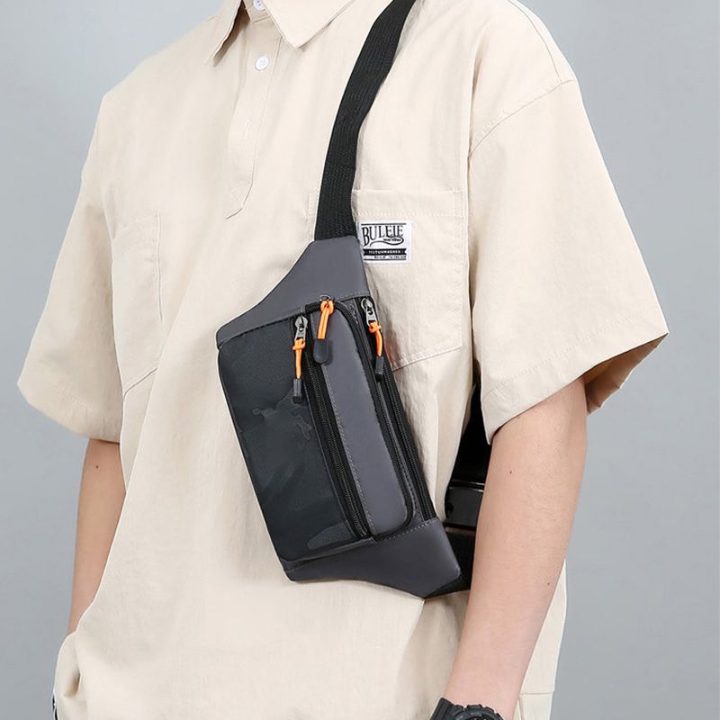 Multifunctional Bag with 4 Zipper Compartments