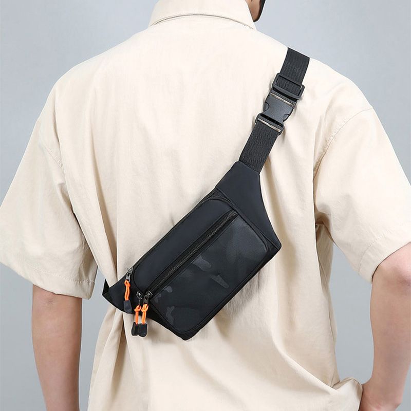 Multifunctional Bag with 4 Zipper Compartments