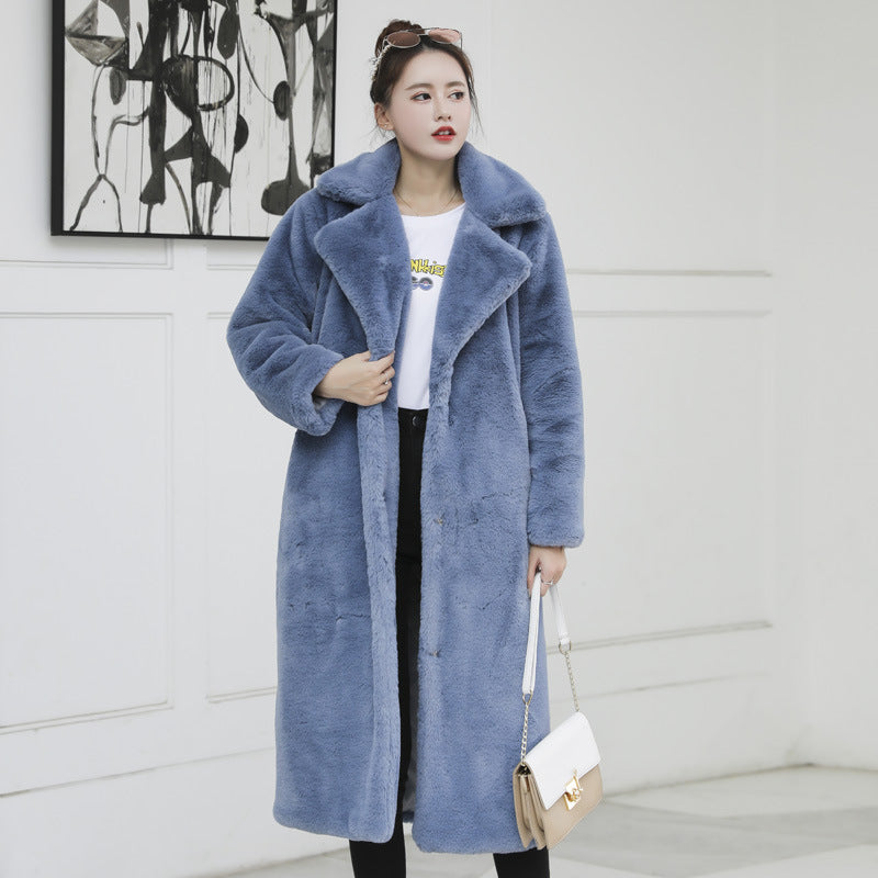 Premium Faux Fur Warm Coat