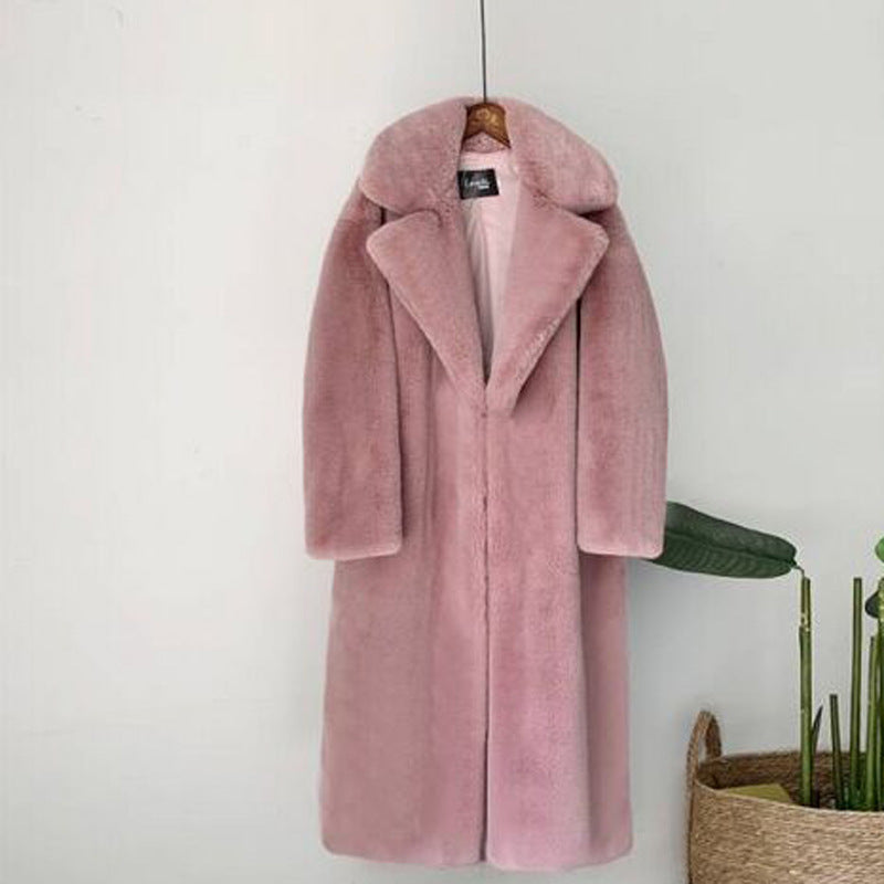 Premium Faux Fur Warm Coat