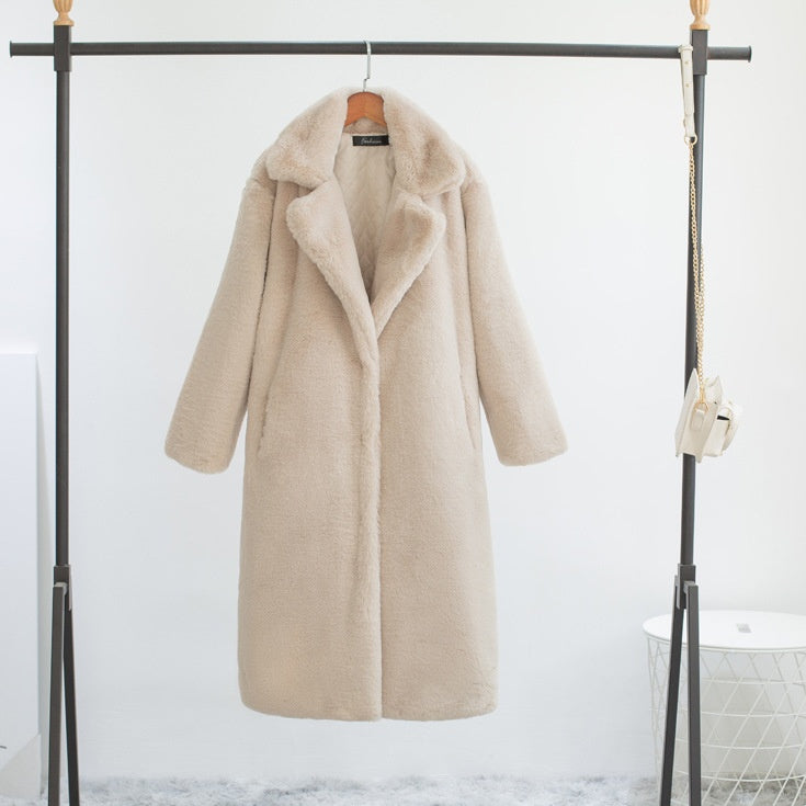 Premium Faux Fur Warm Coat