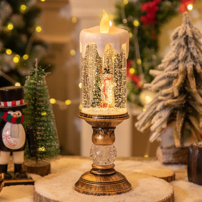 🎅Hot Promotion 50% Off🎅Christmas Candle Night Light🕯️