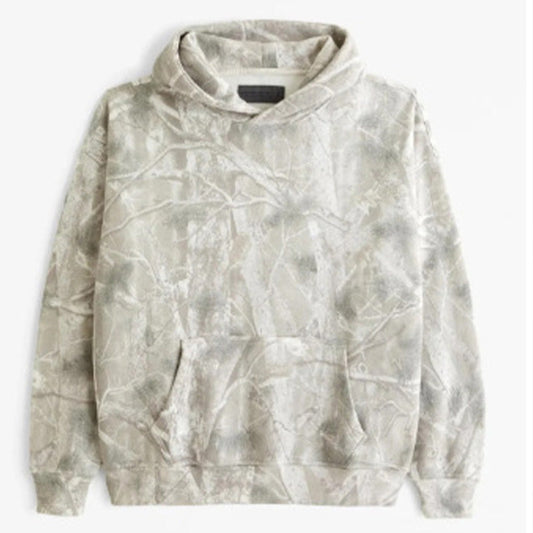 Pullover Long Sleeve Hooded Print Sweatshirts
