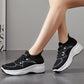Women's Lace-Up Knit Sneakers