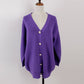 Women’s Casual Loose V-neck Button Knitted Cardigan