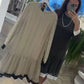 💖Women’s Elegant Round-neck Long-sleeve Polka Dot Dress