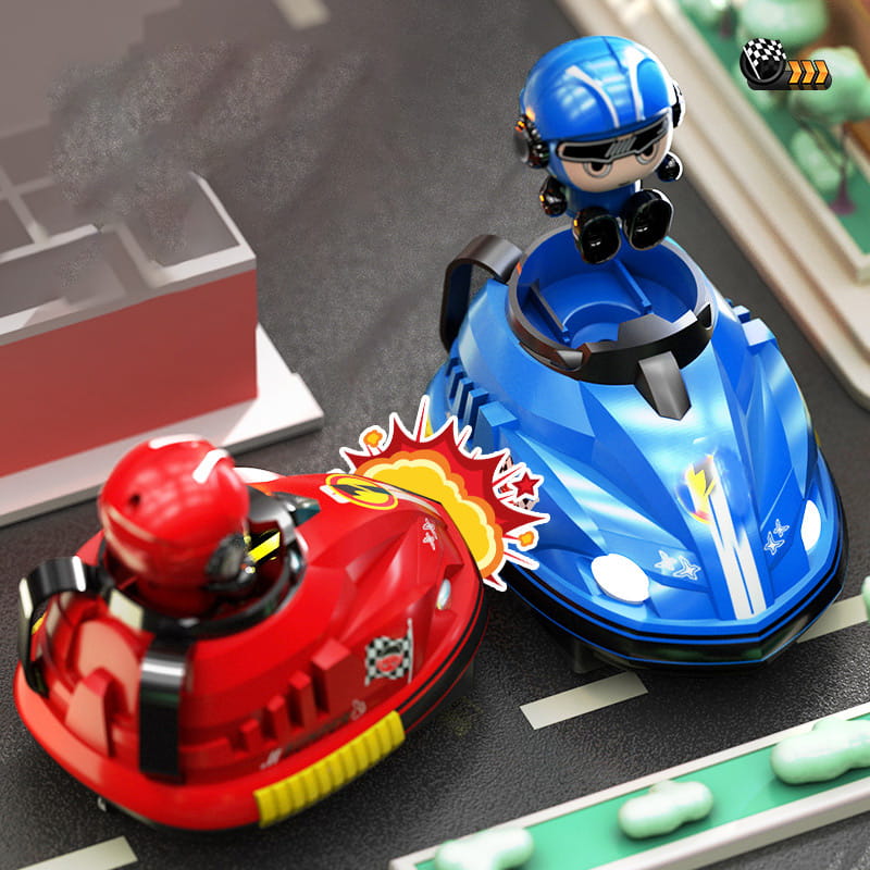 🔥 Hot sale 🔥Cartoon Remote Control Bumper Cars for Kids