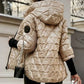 ❄️Winter-Specials❄️Women's Hooded Patchwork Cotton Jacket