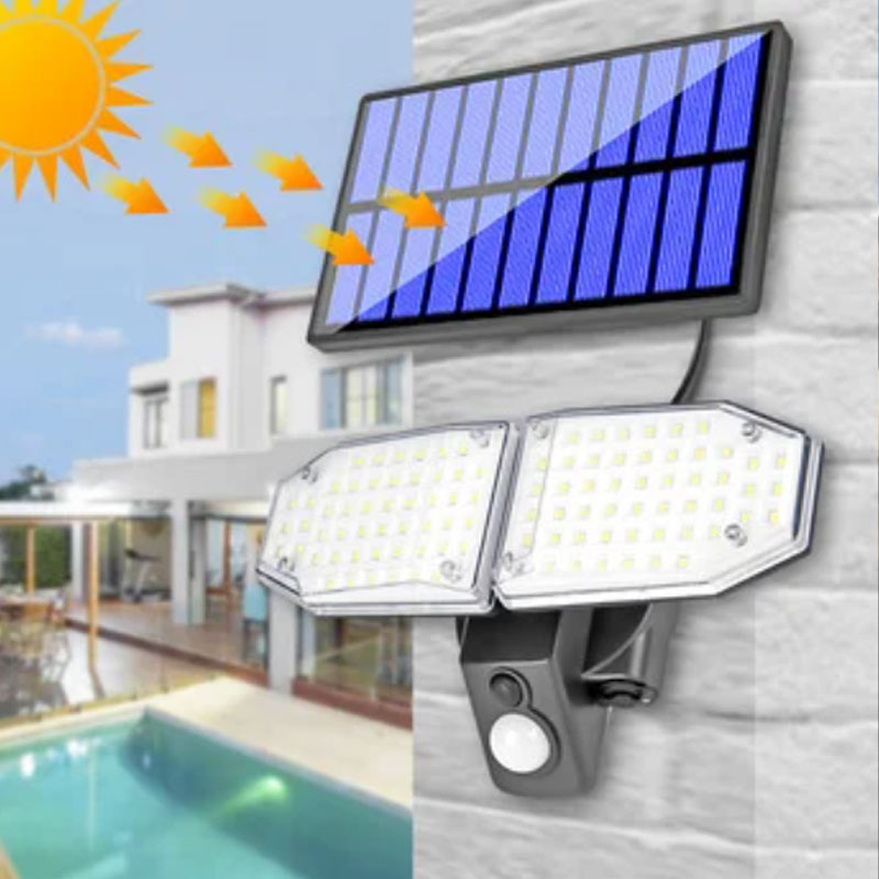 🔥🖤Black Friday Sale:50% OFF🔥Eco-Friendly Lighting：Waterproof Outdoor Solar Lights with Motion Sensor