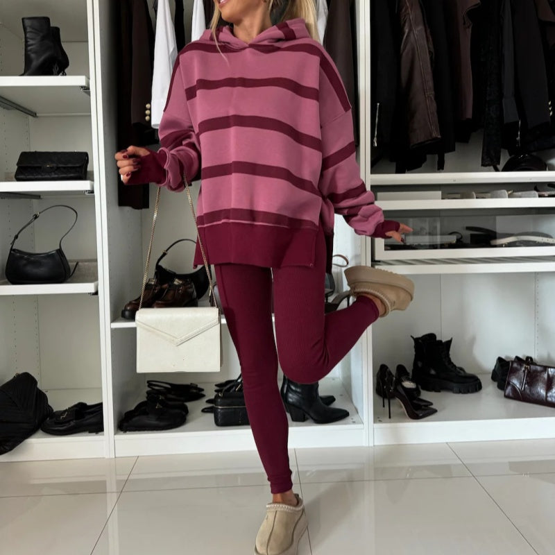 Autumn/Winter Special 49% off💓 Women's Oversized Hoodie and Leggings Set