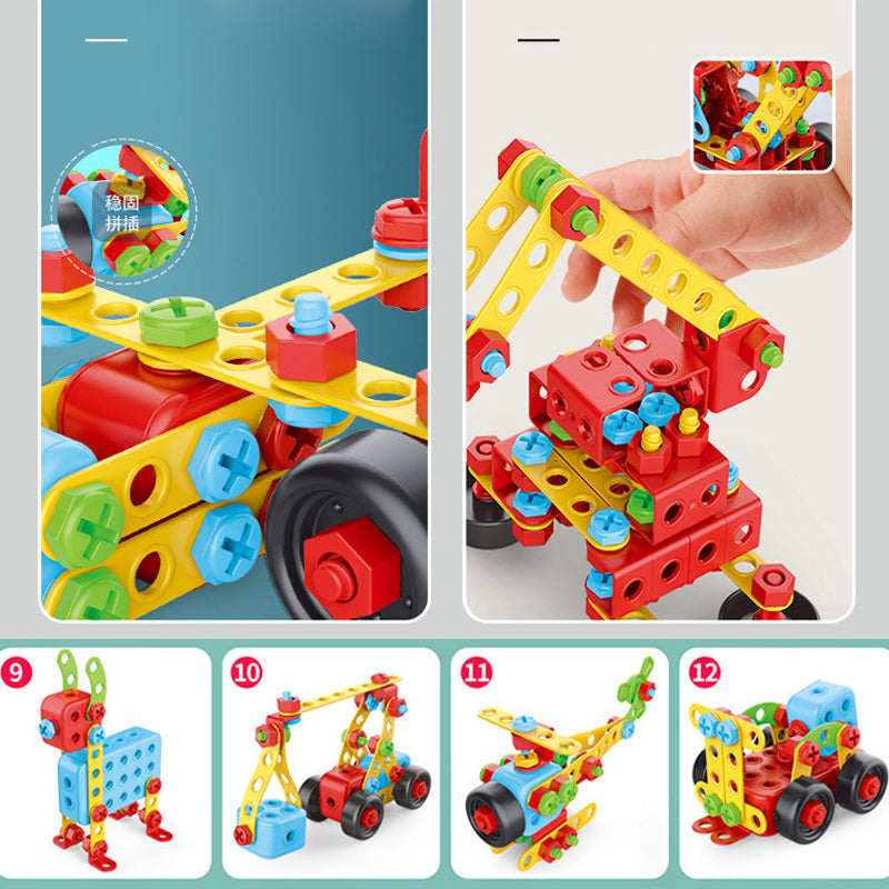 Children's Educational Screw Nut Assembly Building Toy