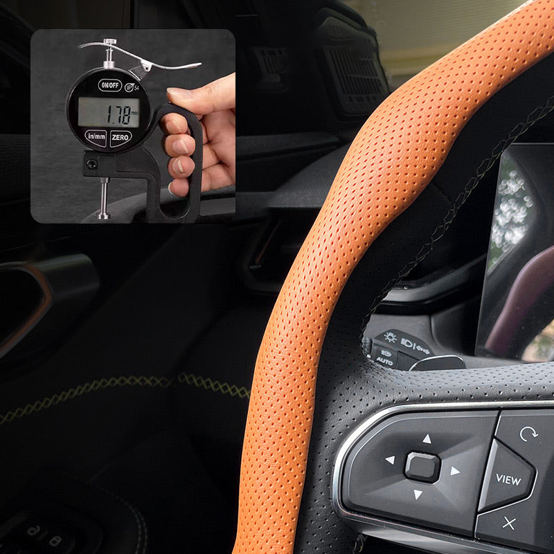 🖤Black Friday Specials:🎁 50% OFF💖Breathable Non-Slip Ultra-Thin Steering Wheel Cover