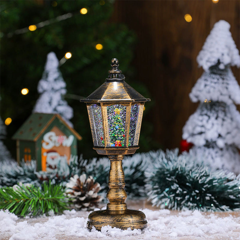 🎅Xmas Sales - 50% OFF🎄Christmas Luminous Snow Night Light with Music