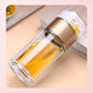Premium Double Wall Tea & Water Separation Glass Bottle