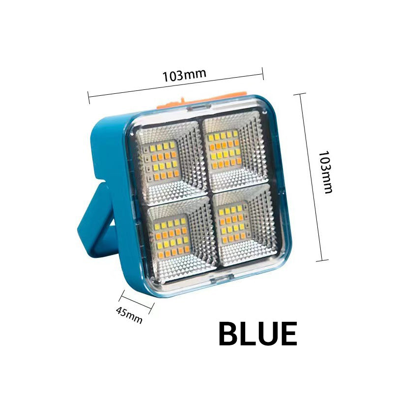 🔥Limited-time offer-Portable Solar Work Light with 4 Lighting Modes