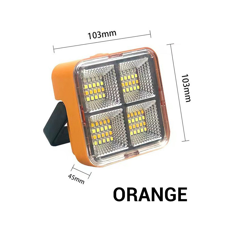 🔥Limited-time offer-Portable Solar Work Light with 4 Lighting Modes