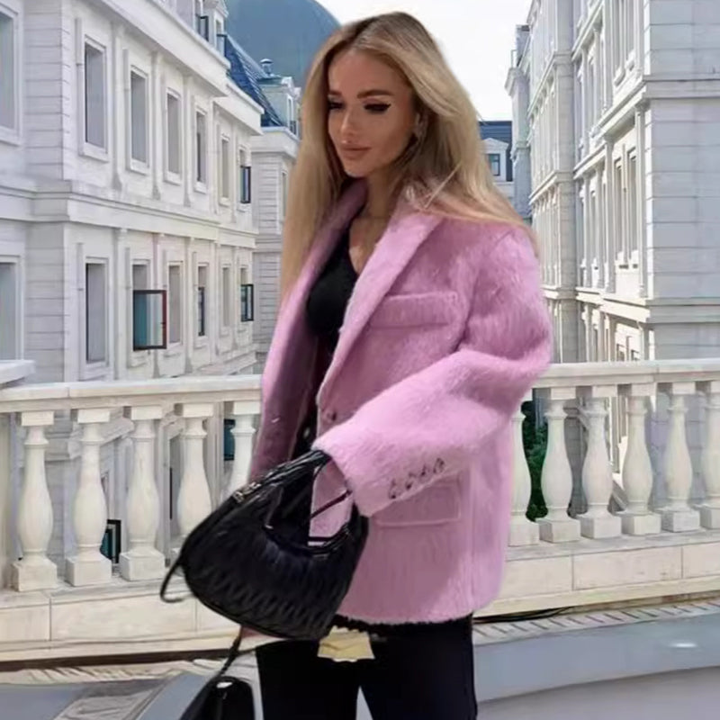 Women's Warm and Stylish Suit Jacket