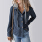 Women's Casual Hooded Jacket with Pockets