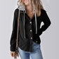 Women's Casual Hooded Jacket with Pockets