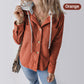 Women's Casual Hooded Jacket with Pockets