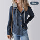 Women's Casual Hooded Jacket with Pockets
