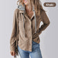 Women's Casual Hooded Jacket with Pockets