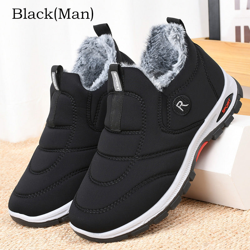 Warm and Stylish Slip-Resistant Winter Shoes