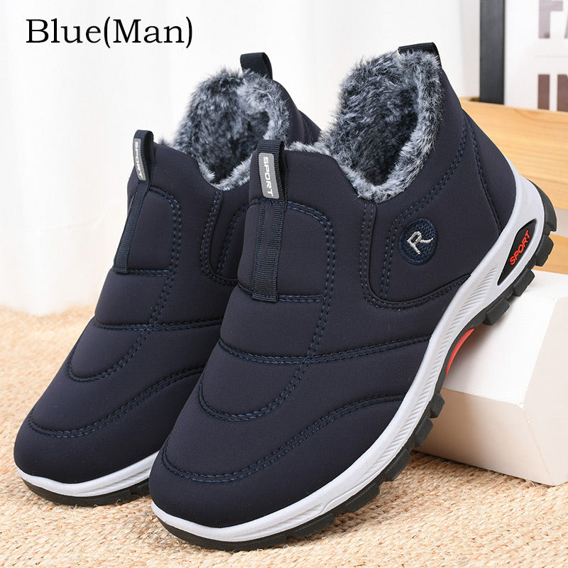 Warm and Stylish Slip-Resistant Winter Shoes