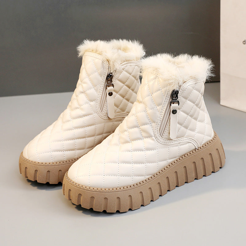 🎅[perfect gift]Women's Winter Fleece Warm Boots