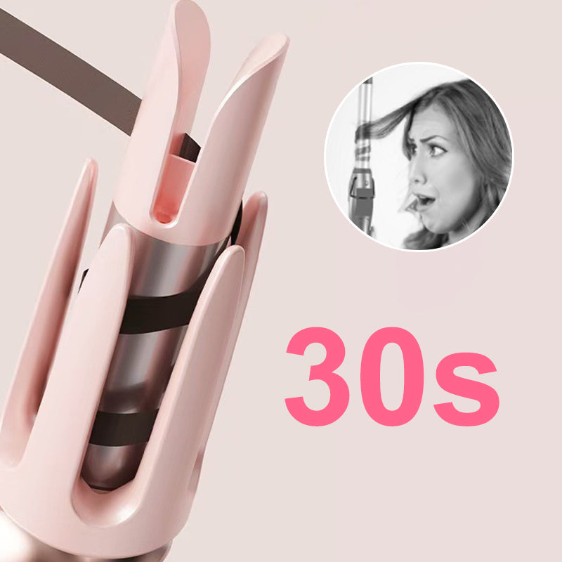 Anti-Tangle Automatic Hair Curler with Three Temperature
