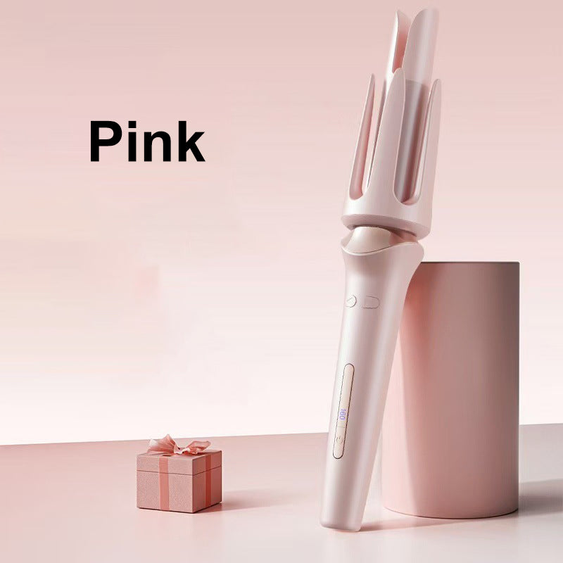 Anti-Tangle Automatic Hair Curler with Three Temperature
