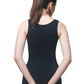 Women's Seamless Tank Top with Built-In Bra