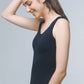 Women's Seamless Tank Top with Built-In Bra