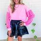 🎅Christmas Pre-sale🎁Women’s Loose Fit Sequin Sweatshirt