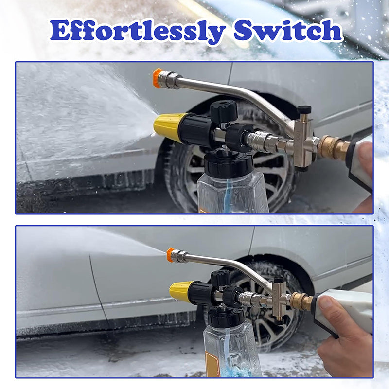 📢📢60 % OFF !!✨Dual-Head Foam Sprayer for Car Washing