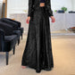 🎅Early Xmas Sales - 55% OFF🎄Women’s Trendy Sequin High Waist Wide Leg Pants