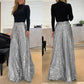 🎅Early Xmas Sales - 55% OFF🎄Women’s Trendy Sequin High Waist Wide Leg Pants