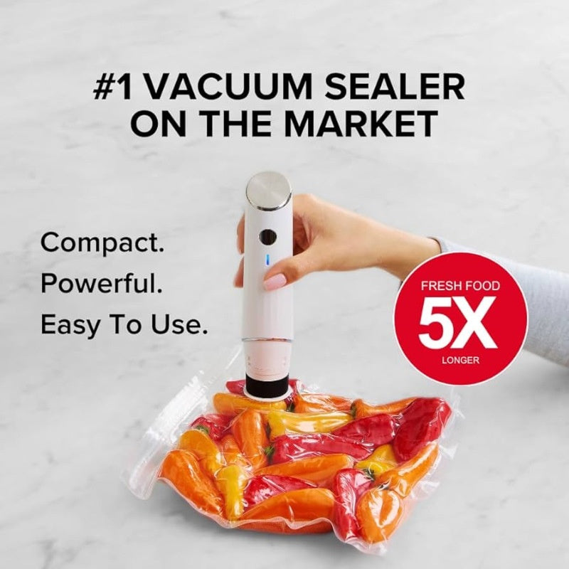 Handheld Food Vacuum Sealer with 5 Bags